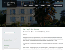 Tablet Screenshot of logis-du-stang.com